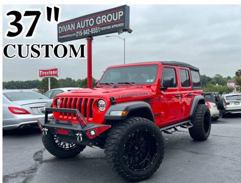 2023 Jeep Wrangler for sale at Divan Auto Group in Feasterville Trevose PA