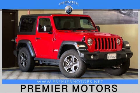 2018 Jeep Wrangler for sale at Premier Motors in Hayward CA