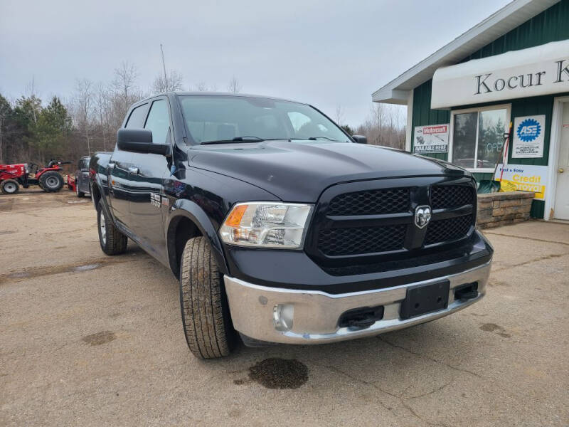 2013 RAM 1500 for sale at KOCUR KREW AUTO in Gladwin MI