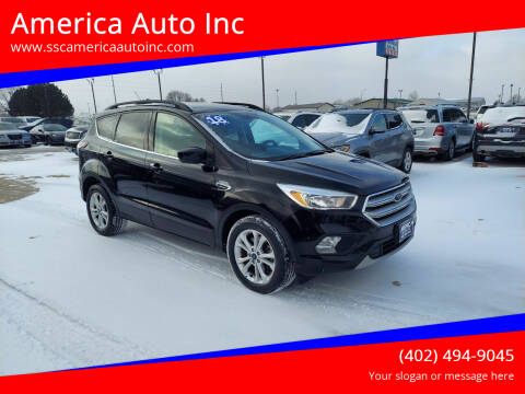 2018 Ford Escape for sale at America Auto Inc in South Sioux City NE