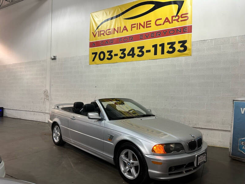 2003 BMW 3 Series for sale at Virginia Fine Cars in Chantilly VA