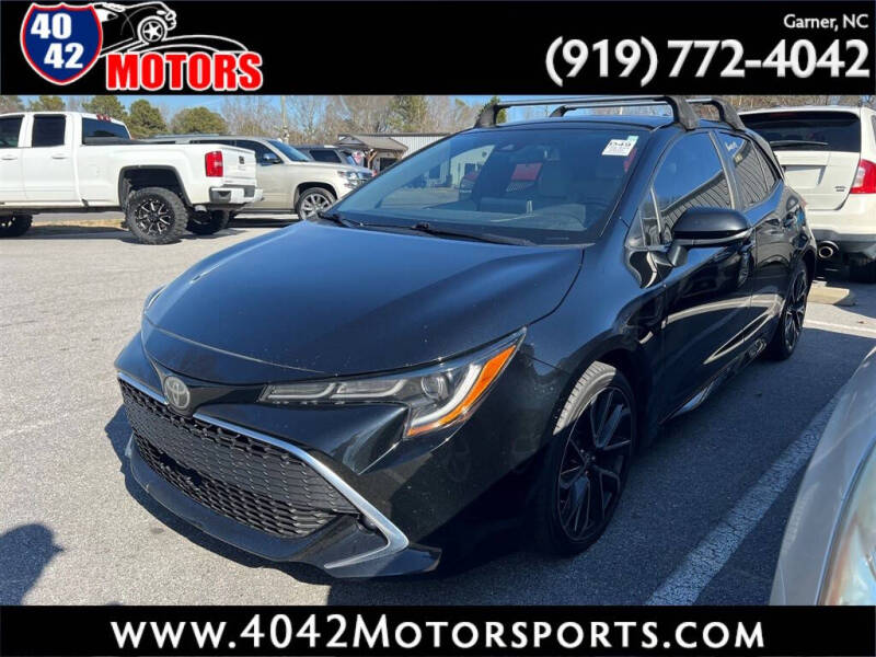 2019 Toyota Corolla Hatchback for sale at 4042 Motorsports in Willow Spring NC