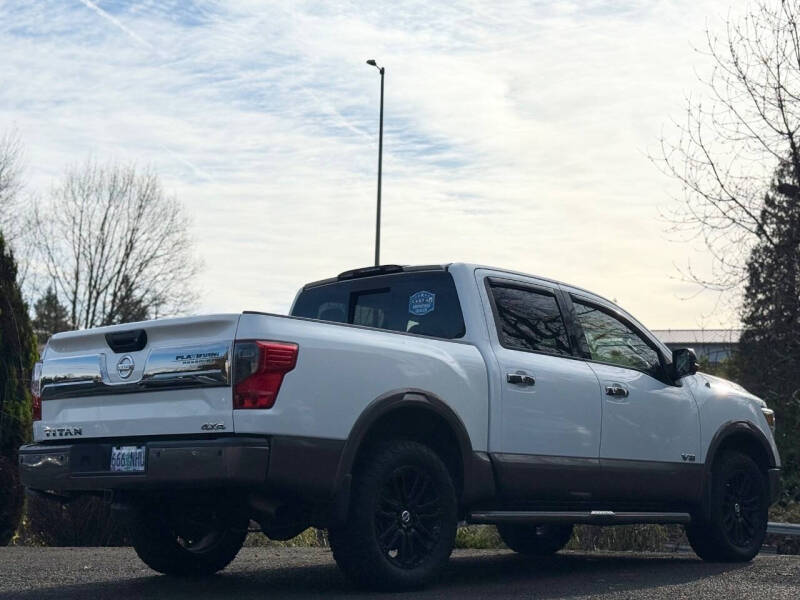 2018 Nissan Titan Platinum Reserve