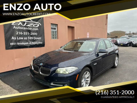 2015 BMW 5 Series for sale at ENZO AUTO in Parma OH