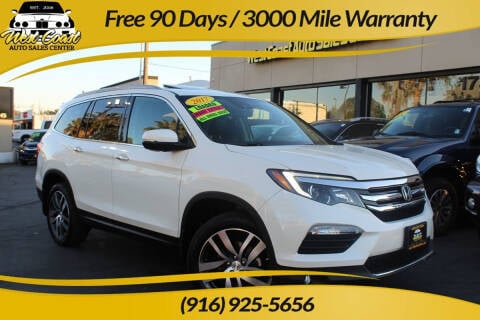 2017 Honda Pilot for sale at West Coast Auto Sales Center in Sacramento CA