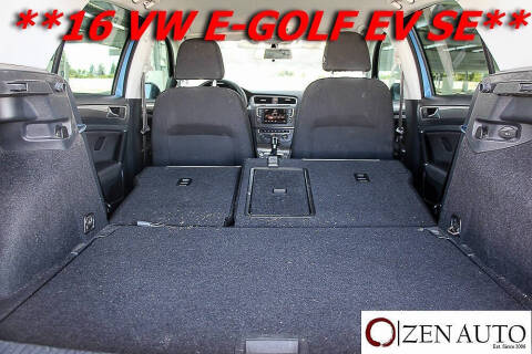 2016 Volkswagen e-Golf SE