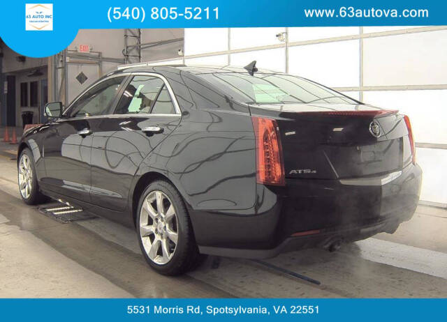 2013 Cadillac ATS for sale at 63 Auto Inc in Spotsylvania, VA