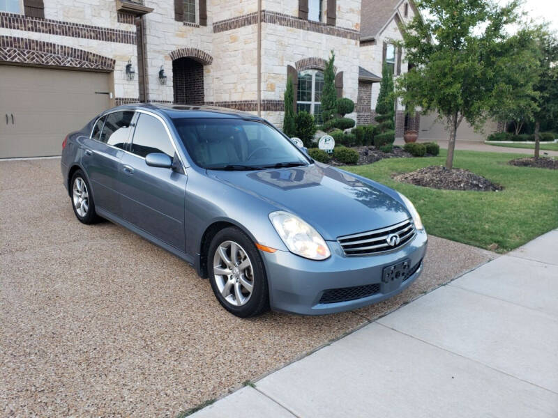 2006 Infiniti G35 for sale at Frisco Exchange LLC in Frisco TX