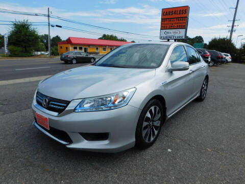 2014 Honda Accord Hybrid for sale at Cars 4 Less in Manassas VA