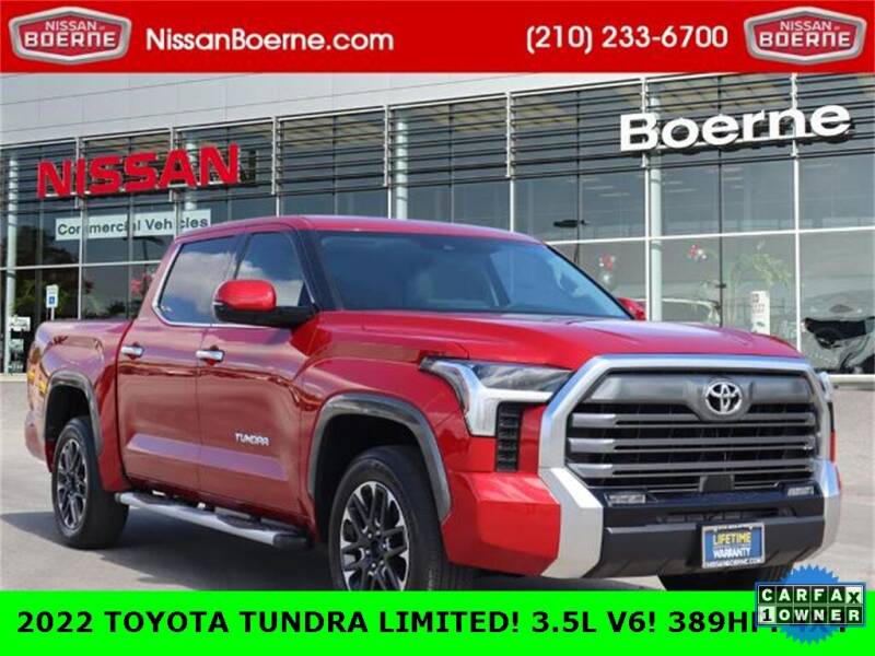 2022 Toyota Tundra for sale at Nissan of Boerne in Boerne TX