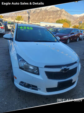 2013 Chevrolet Cruze for sale at Eagle Auto Sales & Details in Provo UT