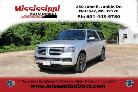 2017 Lincoln Navigator L for sale at Auto Group South - Mississippi Auto Direct in Natchez MS