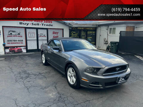2014 Ford Mustang for sale at Speed Auto Sales in El Cajon CA