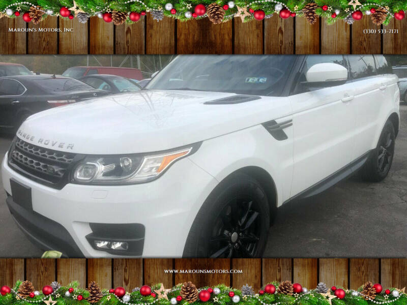2015 Land Rover Range Rover Sport for sale at Maroun's Motors, Inc in Boardman OH