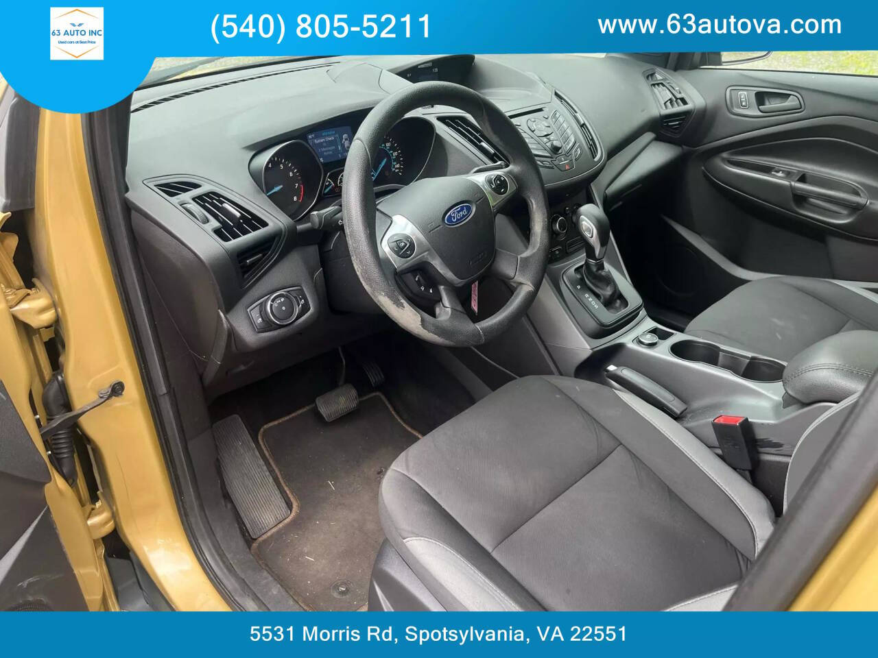 2015 Ford Escape for sale at 63 Auto Inc in Spotsylvania, VA