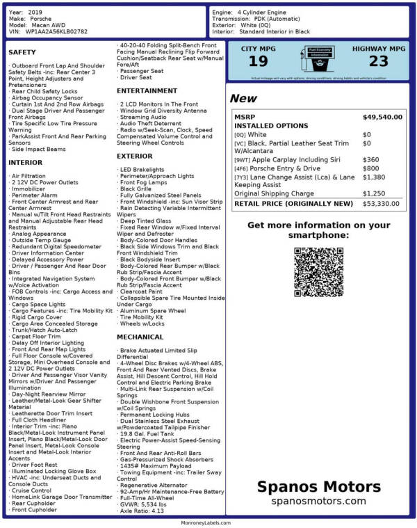 2019 Porsche Macan