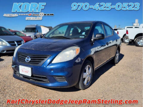 2014 Nissan Versa for sale at Tony Peckham @ Korf Motors in Sterling CO