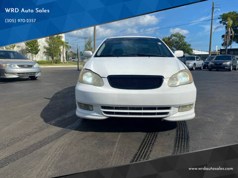 2003 Toyota Corolla for sale at WRD Auto Sales in Hollywood FL