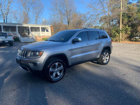 2014 Jeep Grand Cherokee for sale at Dorsey Auto Sales in Anderson SC