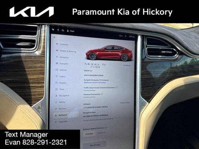 2016 Tesla Model S 70D