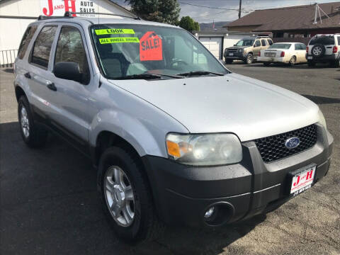 2005 Ford Escape for sale at J and H Auto Sales in Union Gap WA