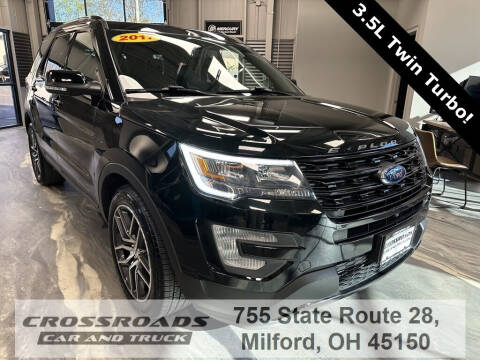 2017 Ford Explorer for sale at Crossroads Car & Truck in Milford OH