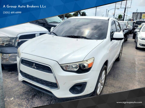 2014 Mitsubishi Outlander Sport for sale at A Group Auto Brokers LLc in Opa-Locka FL