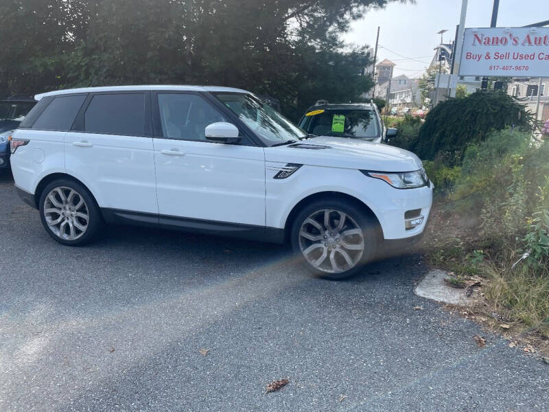 2015 Land Rover Range Rover Sport for sale at Nano's Autos in Concord MA