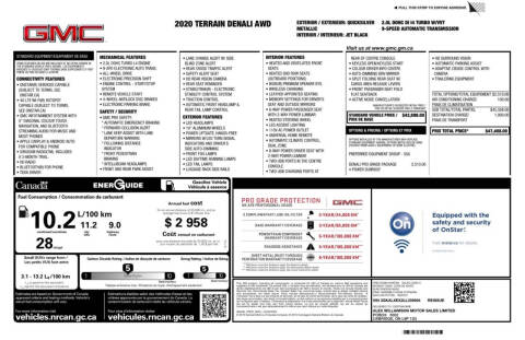 2020 GMC Terrain Denali