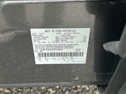 2020 Lincoln Nautilus Reserve