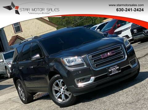 2013 GMC Acadia for sale at Star Motor Sales in Downers Grove IL