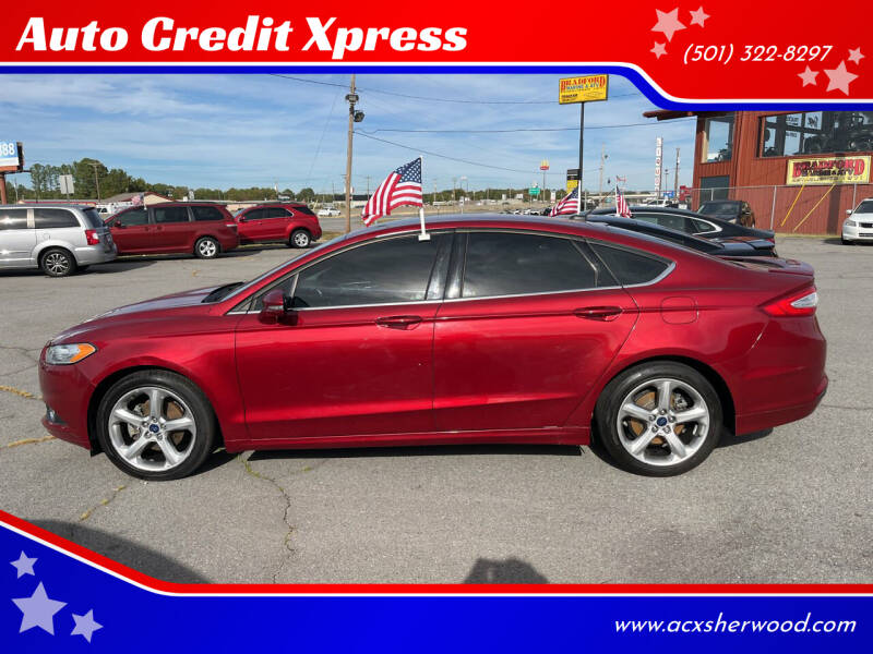 2016 Ford Fusion for sale at Auto Credit Xpress - North Little Rock in North Little Rock AR