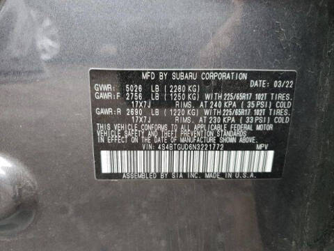 2022 Subaru Outback Wilderness