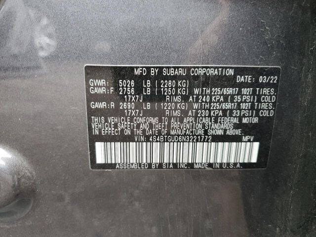 2022 Subaru Outback Wilderness