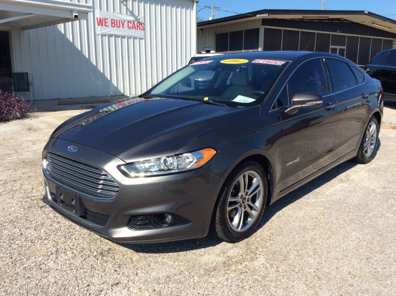 2015 Ford Fusion Hybrid for sale at SPRINGTIME MOTORS in Huntsville, TX