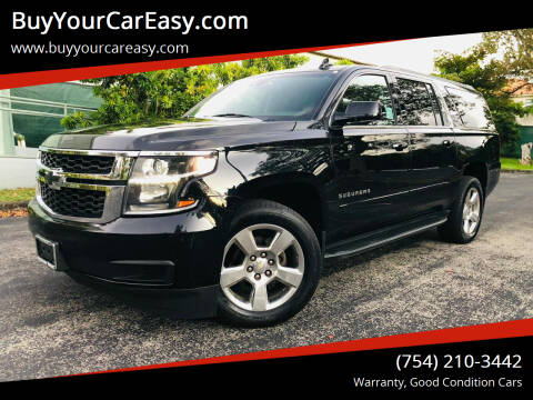 2017 Chevrolet Suburban for sale at BuyYourCarEasyllc.com in Hollywood FL