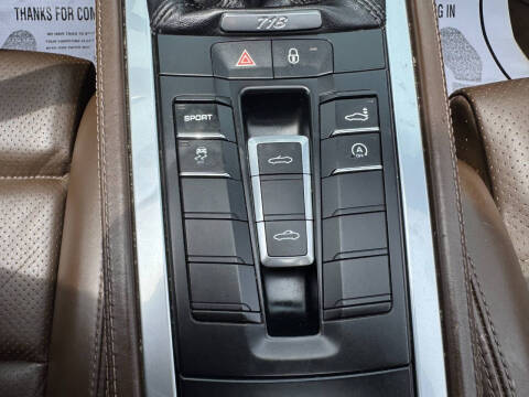 2017 Porsche 718 Boxster S