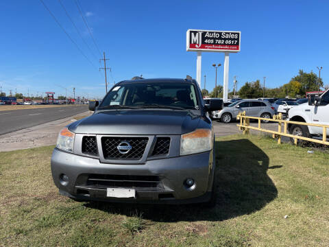 2015 Nissan Armada for sale at MJ AUTO SALES in Oklahoma City OK