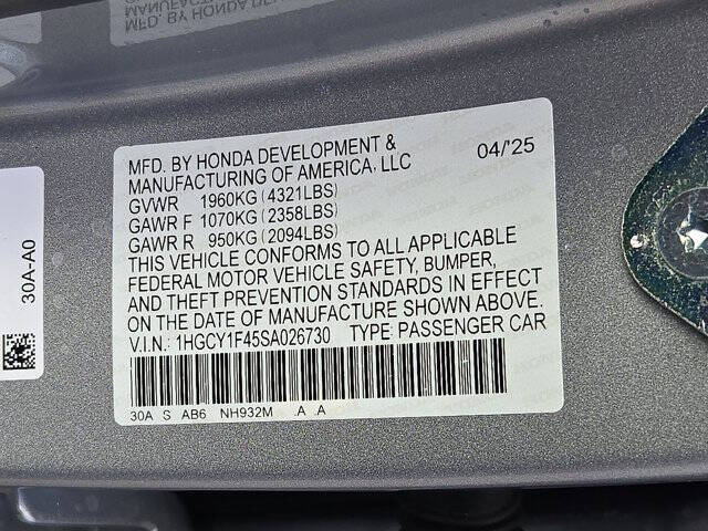 2025 Honda Accord SE