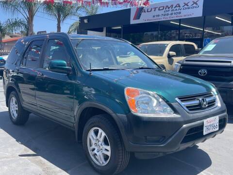 2002 Honda CR-V for sale at Automaxx Of San Diego in Spring Valley CA