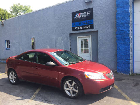 2009 Pontiac G6