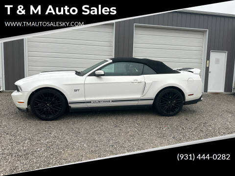 2010 Ford Mustang for sale at T & M Auto Sales in Hopkinsville KY