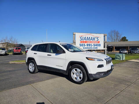 2016 Jeep Cherokee for sale at Woodburn Trailers in Woodburn OR