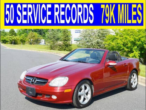 2003 Mercedes-Benz SLK for sale at Elite Motors Inc. in Joppa MD