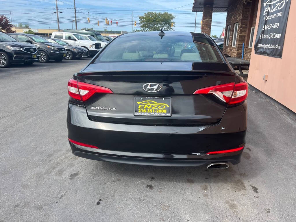 2015 Hyundai SONATA for sale at ENZO AUTO in Parma, OH