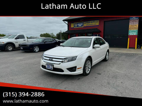 2012 Ford Fusion for sale at Latham Auto LLC in Ogdensburg NY