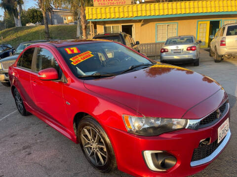 2017 Mitsubishi Lancer for sale at 1 NATION AUTO GROUP in Vista CA