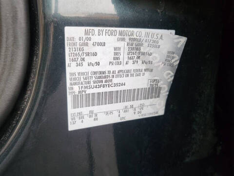 2000 Ford Excursion Limited