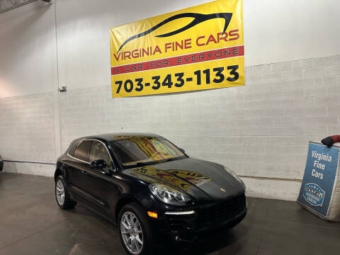 2015 Porsche Macan for sale at Virginia Fine Cars in Chantilly VA