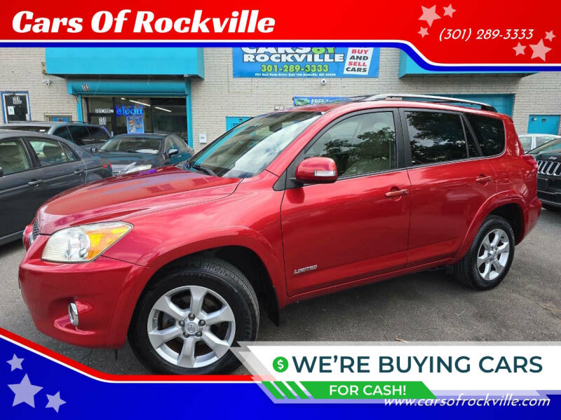 2010 Toyota RAV4 for sale at Cars Of Rockville in Rockville MD